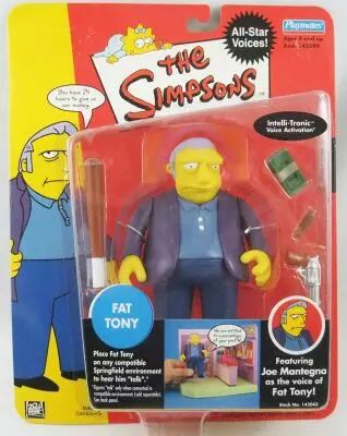 The Simpsons - Playmates - Fat Tony (Celebrities Series 1)