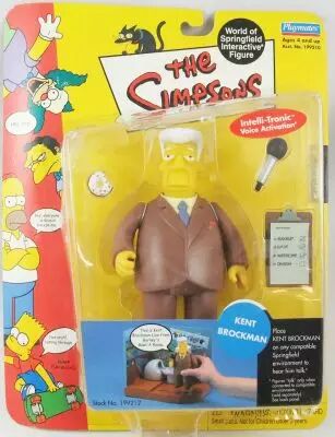 The Simpsons - Playmates - Kent Brockman (Series 5)