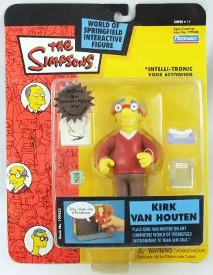 The Simpsons - Playmates - Kirk Van Houten (s�rie 11)