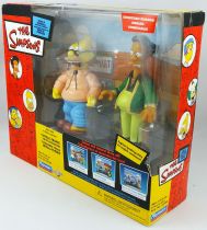 The Simpsons - Playmates - Kwik-E-Mart diorama (with Grampa & Apu)