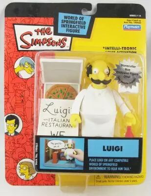 The Simpsons - Playmates - Luigi (Series 14)