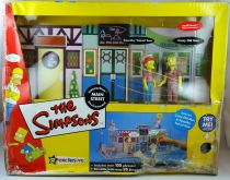 The Simpsons - Playmates - Main Street with Squeaky Voiced Teen & Crazy Olf Man