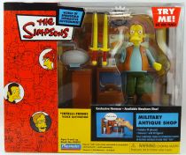 The Simpsons - Playmates - Military Antique Shop with Herman