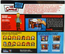 The Simpsons - Playmates - Military Antique Shop with Herman