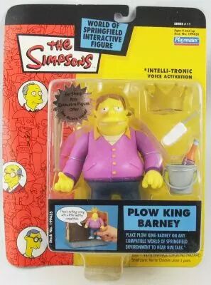 The Simpsons - Playmates - Plow King Barney (Series 11)