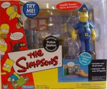 The Simpsons - Playmates - Police Station with Officer Eddie
