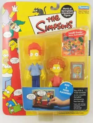 The Simpsons - Playmates - Rod & Todd Flanders (s�rie 9)