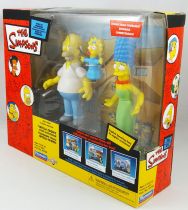 The Simpsons - Playmates - Simpsons Hous diorama (with Homer, Marge & Maggie)
