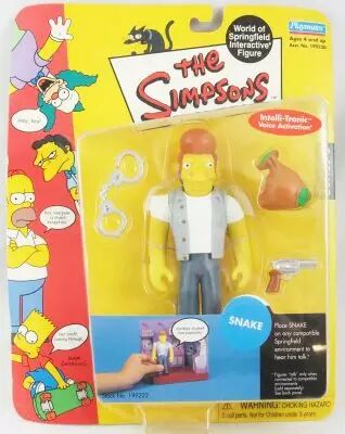 The Simpsons - Playmates - Snake (s�rie 6)