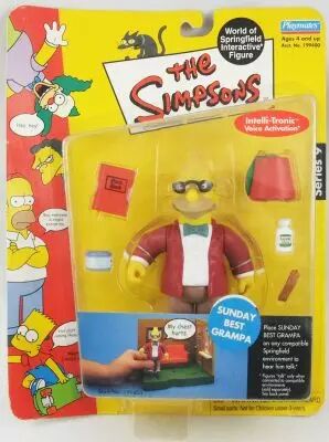 The Simpsons - Playmates - Sunday Best Grampa (s�rie 9)