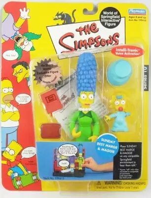 The Simpsons - Playmates - Sunday Best Marge & Maggie (s�rie 10)