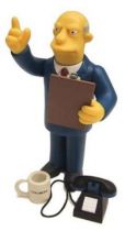 The Simpsons - Playmates - Superintendant Chalmers (Series 8) - loose figure