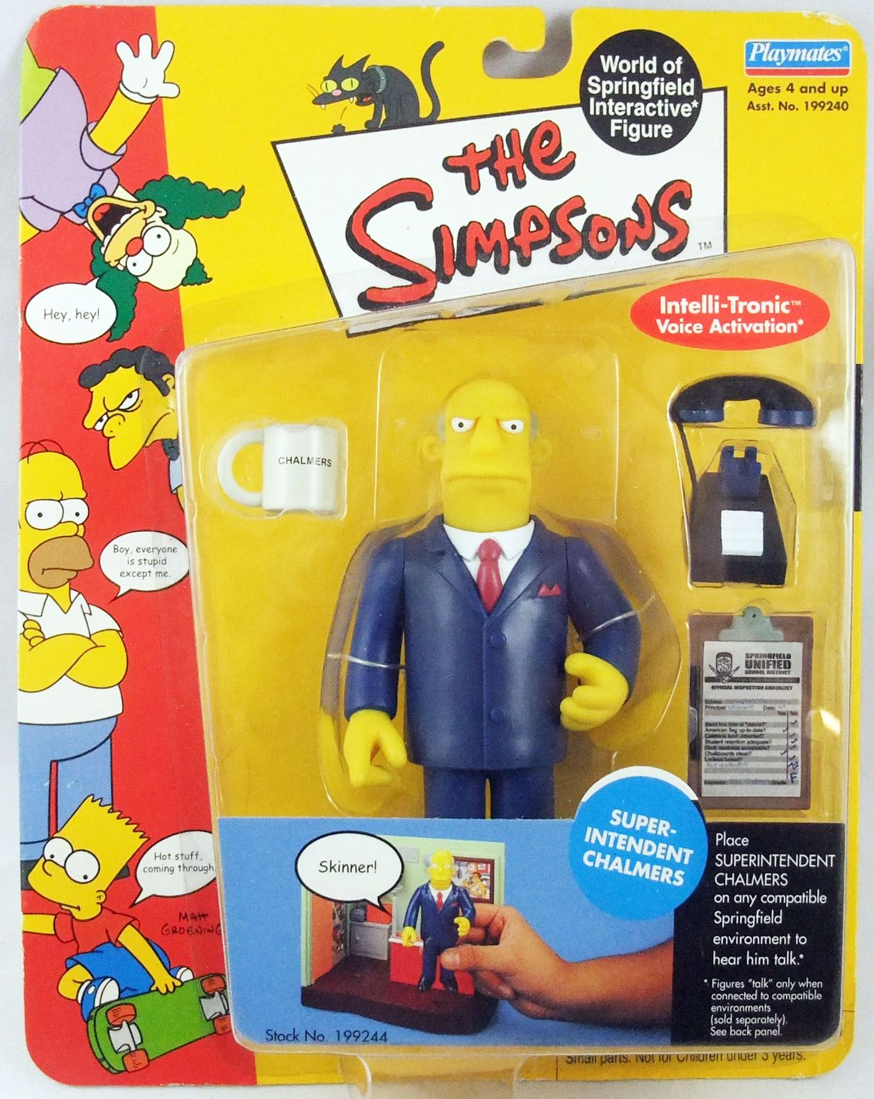 The Simpsons Playmates Superintendent Chalmers Series 8 