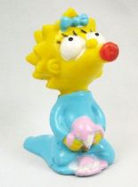 Les Simpsons - Figurine PVC - Maggie Cornet de glace - Bully TCFFC 1990