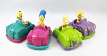 The Simpsons - Quick Pull-back Car - Simpsons Family in Bumper Cars