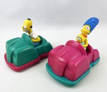 The Simpsons - Quick Pull-back Car - Simpsons Family in Bumper Cars