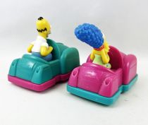 The Simpsons - Quick Pull-back Car - Simpsons Family in Bumper Cars