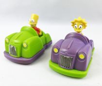 The Simpsons - Quick Pull-back Car - Simpsons Family in Bumper Cars