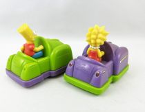 The Simpsons - Quick Pull-back Car - Simpsons Family in Bumper Cars
