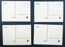 The Simpsons - Set of 4 postcards (1992)