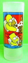 The Simpsons - Tropico Diffusion - Set of  6 water glasses Bart Simpson