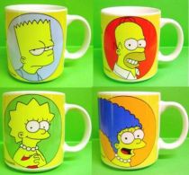 The Simpsons - Tropico Diffusion - Set of 4 Ceramic Mugs Mint in Box