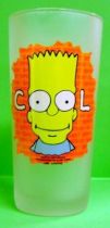 The Simpsons - Tropico Diffusion - Set of 6 water glasses (big size) Bart Simpson