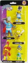 The Simpsons - Winning Moves - Series 5 - Caped & Courageous - 5 pvc figures set