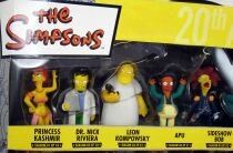 The Simpsons - Winning Moves - Simpsons 20th Anniversary - Coffret de 21 figurines pvc \ Les Simpson Le Film\ 