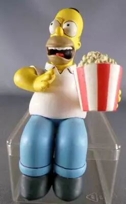 The Simpsons Movie - Movie Mayhem - Homer Only no Talking Base - McFarlane Loose