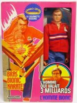 The Six Million Dollar Man - 12\'\' Doll - Steve Austin \'\'Biosonic Arm\'\' - mint in box Meccano