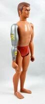 The Six Million Dollar Man - 12\  Kenner Doll - Steve Austion w/Critical Assignment Arms + Bionic Transport & Repair Station 