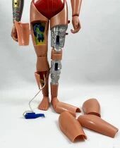 The Six Million Dollar Man - 12\  Kenner Doll - Steve Austion w/Critical Assignment Arms + Bionic Transport & Repair Station 