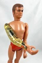 The Six Million Dollar Man - 12\  Kenner Doll - Steve Austion w/Critical Assignment Arms + Bionic Transport & Repair Station 