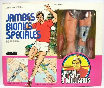 The Six Million Dollar Man - Kenner 12\'\' Doll Accessory - Critical Assignement Legs - Meccano