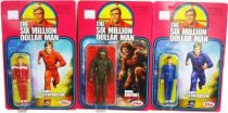 The Six Million Dollar Man - Zica - Set de 3 figurines : Steve Austin & Bionic Bigfoot