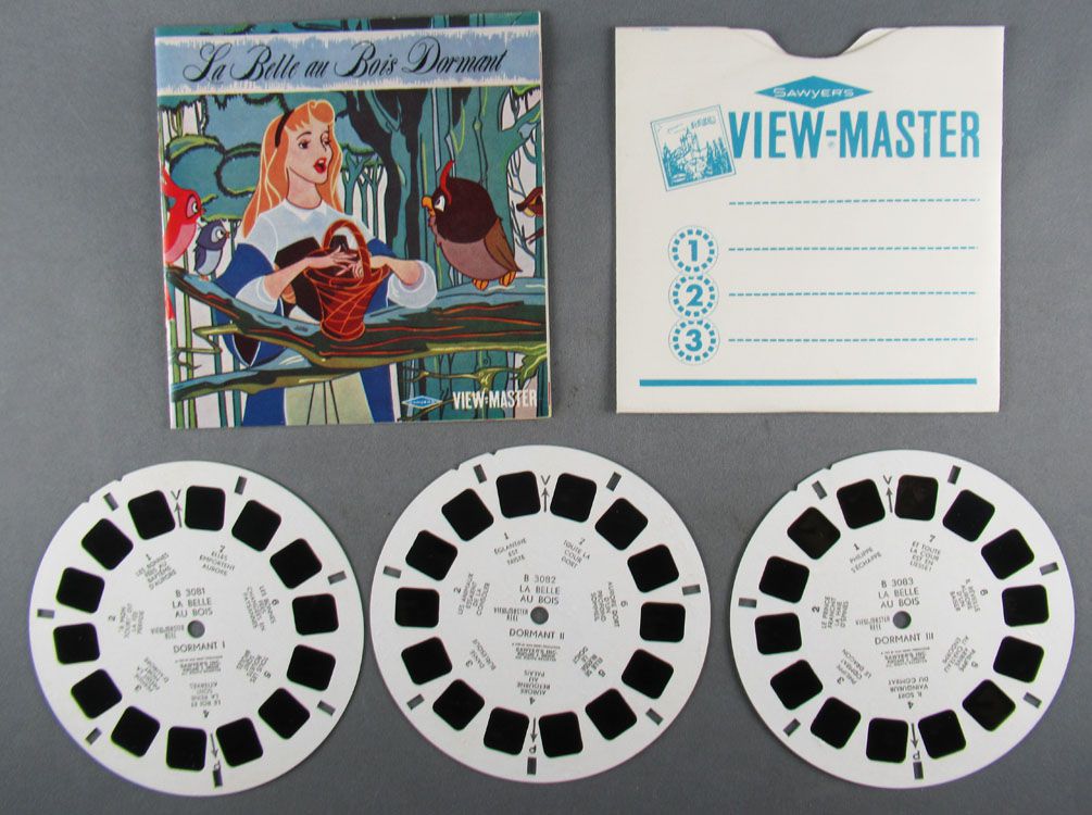 Sleeping Beauty - Disney Princess - View-Master 3 reel set
