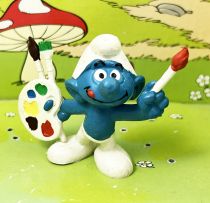 The Smurfs - Bully - 20089 Painter artist Smurf