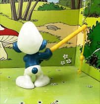 The Smurfs - Bully - 20101 Fisherman Smurf (yellow fishing rod)