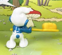 The Smurfs - Bully - 20113 Baker Smurf (square bread)