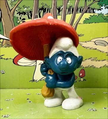 The Smurfs - Bully - 20118 Mushroom Smurf