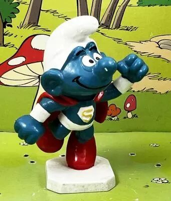 The Smurfs - Bully - 20119 Superman Smurf