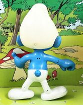 The Smurfs - Céji Bendable Figure - Brainy Smurf (loose)