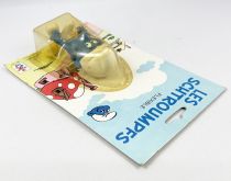 The Smurfs - Céji Bendable Figure - Greedy Smurf (mint on card)