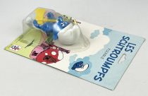 The Smurfs - Céji Bendable Figure - Lumberjack Smurf (mint on card)