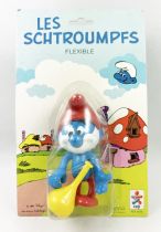 The Smurfs - Céji Bendable Figure - Papa Smurf (mint on card)