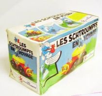 The Smurfs - Ceji Wobble Toy - Smurfs in journey: Vehicle + 1 wobble figure (mint in box)