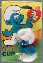 The Smurfs - Clip / Plush with claw - Smurf #3 (mint on card)