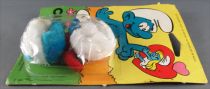 The Smurfs - Clip / Plush with claw - Smurf #3 (mint on card)