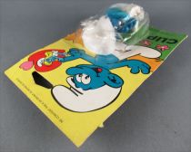 The Smurfs - Clip / Plush with claw - Smurf #3 (mint on card)